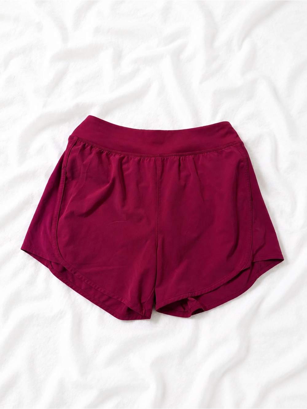all in motion Women's Athletic Shorts in Burgundy